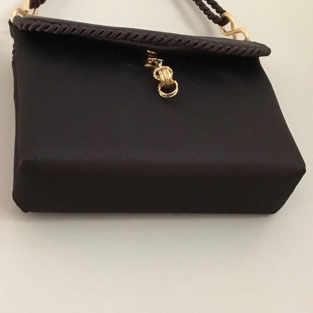 Vintage 50’s-60’s Walborg Brown Satin Bag - Picture 10 of 11
